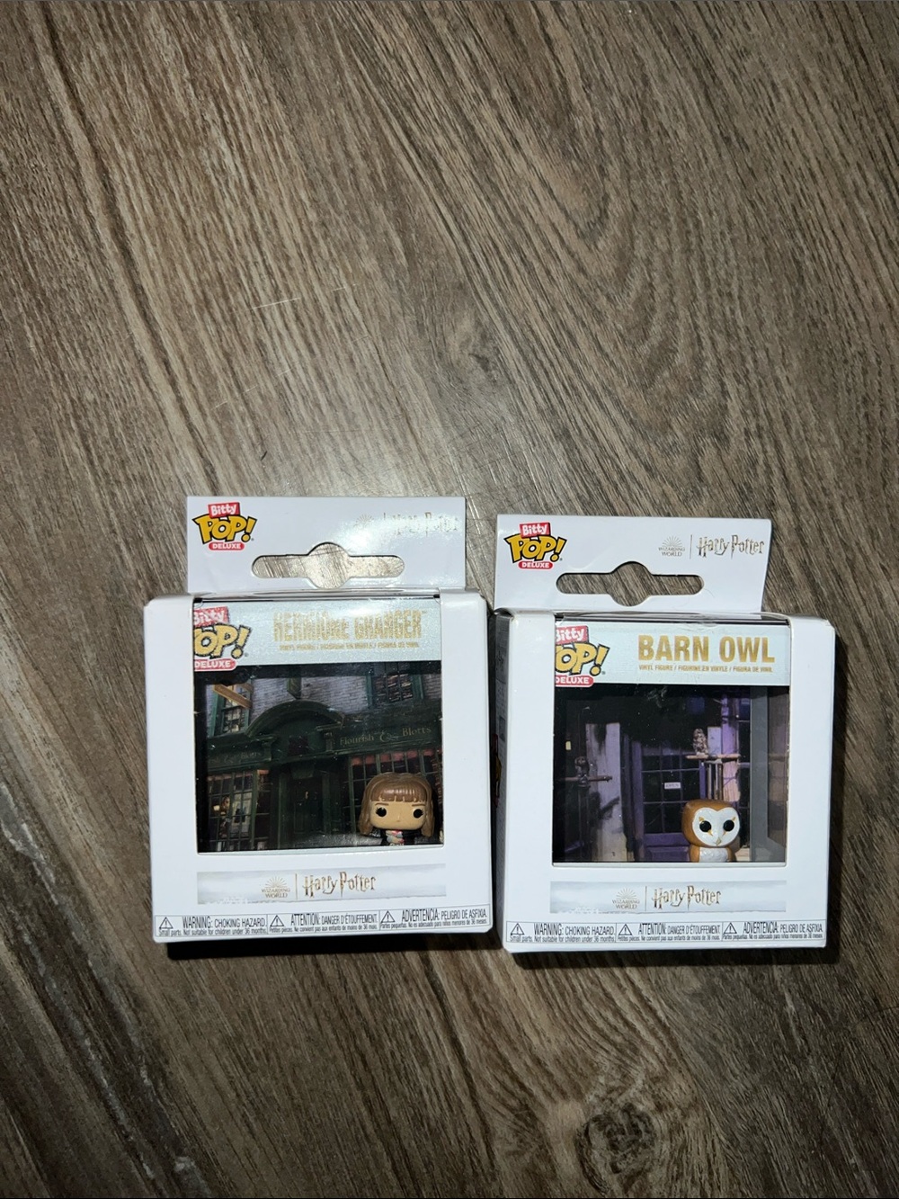 Funko White & Black Twin Bitty Pop! Harry Potter Back Boxes